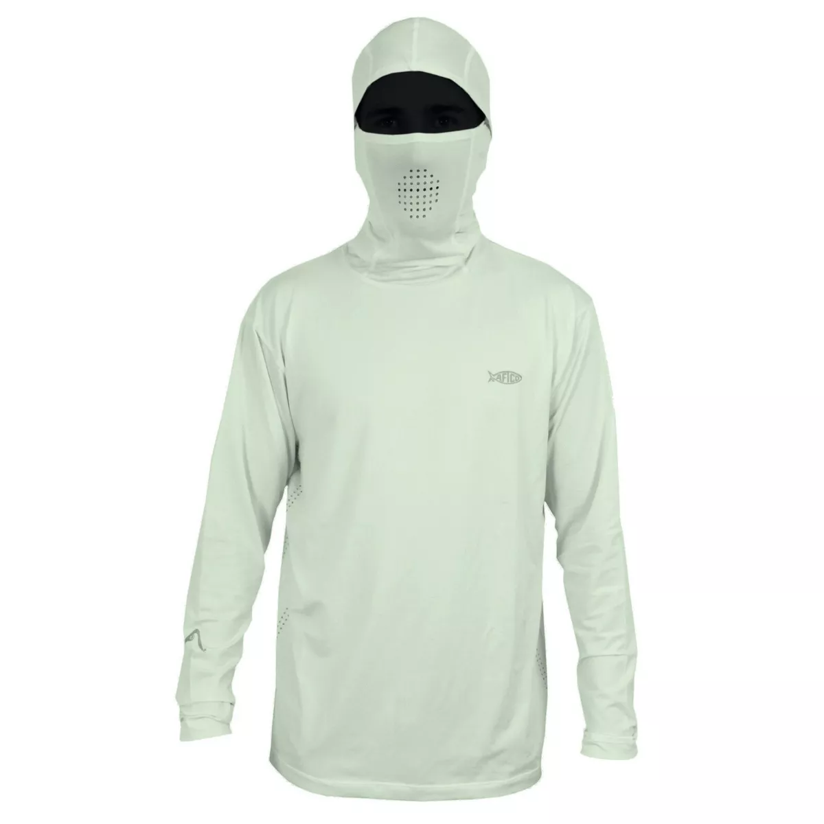 Aftco Men's Fish Ninja Hood Shirt