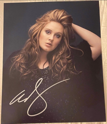 Adele Laurie Blue Signed Autograph 8''x10'' Photo 8 X 10 Autographed Photograph