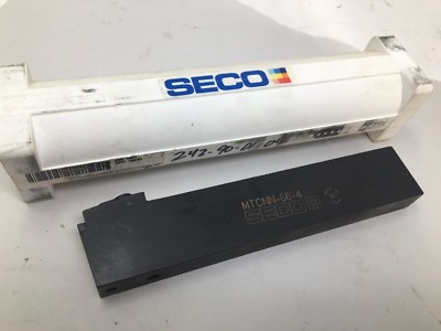 New SECO Indexable Lathe Holder Cutter, MTCNN 66-4 W/Insert, 1 1/2 x 3/4''