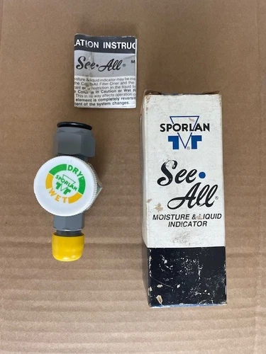 Sight Glass , Sporlan SA-14FM , moisture&liquid indicator , 1/2 " Flare