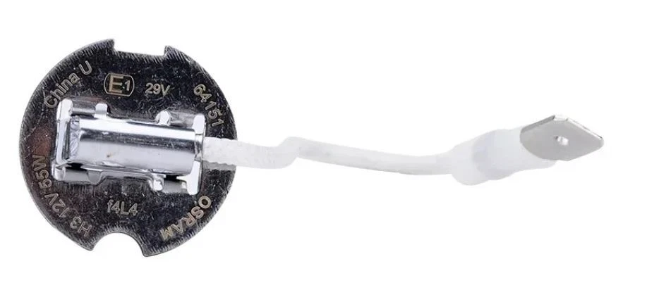 10 x Osram 12v H3 55w Halogen Clear Globes 3200k Classic 64151 (10pcs) - image 2 of 4