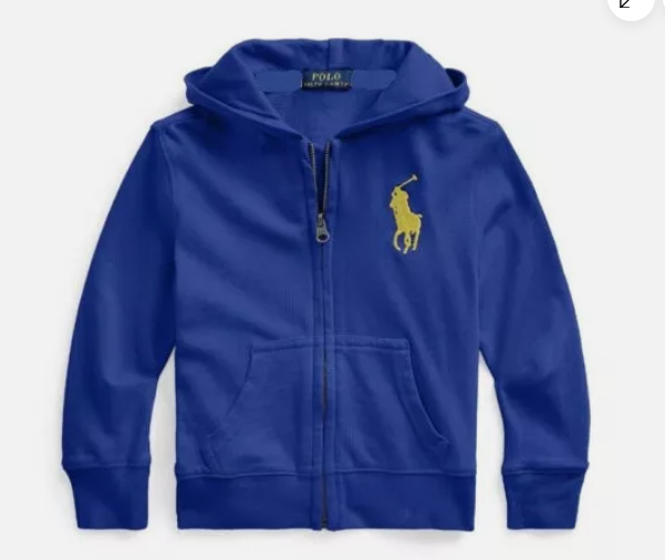 Mens Polo Ralph Lauren Hoody Hooded Full Zip Sweatshirt