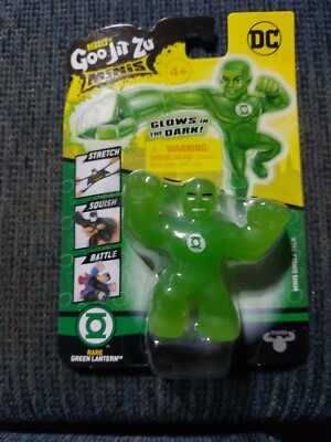 Heroes Of Goo Jit Zu Minis Green Lantern Rare Glow In Dark Sealed Fig Stretchy 