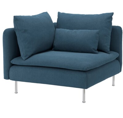Neuer Ikea Soderhamn Bezug für Eckteil, Tallmyra blau, 005.579.18.