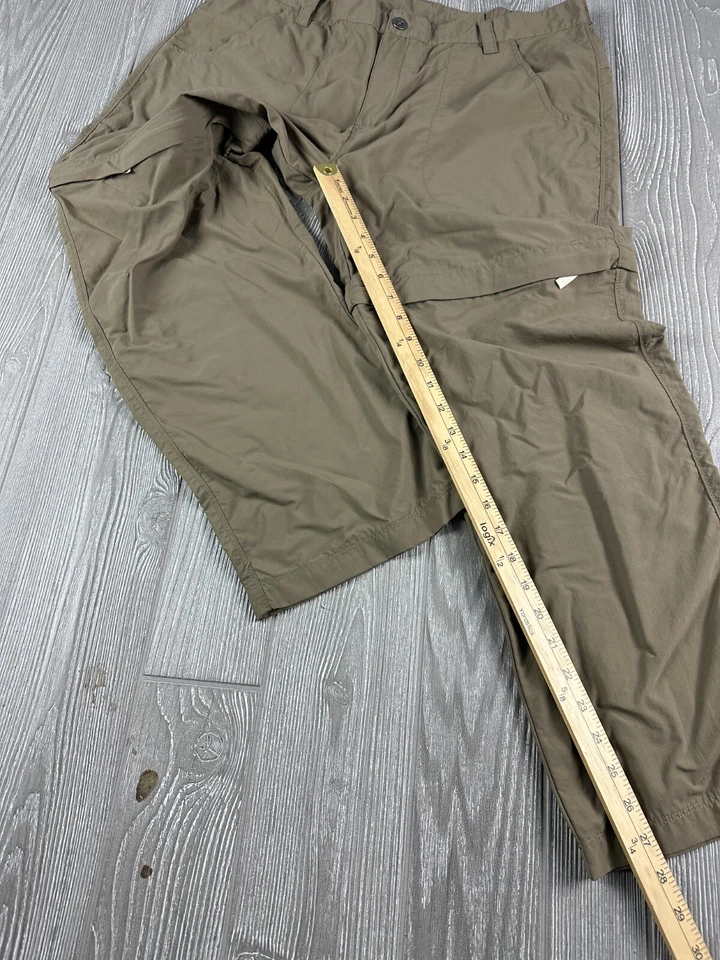 White Sierra Convertible Pants Womens Size XL Tan - Image 4 of 4