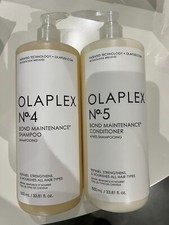 Olaplex No.4 Shampoo No.5 Conditioner 33.8oz LITER DUO - NEW FRESH