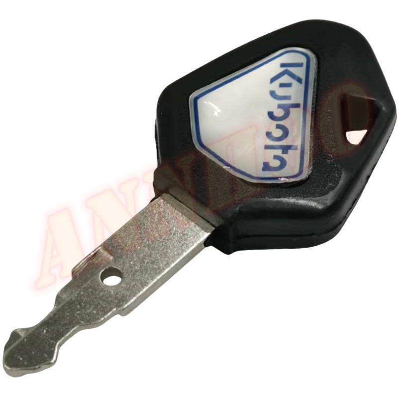 1 Ignition Key with Blue Logo 459A For Kubota Skid Steer