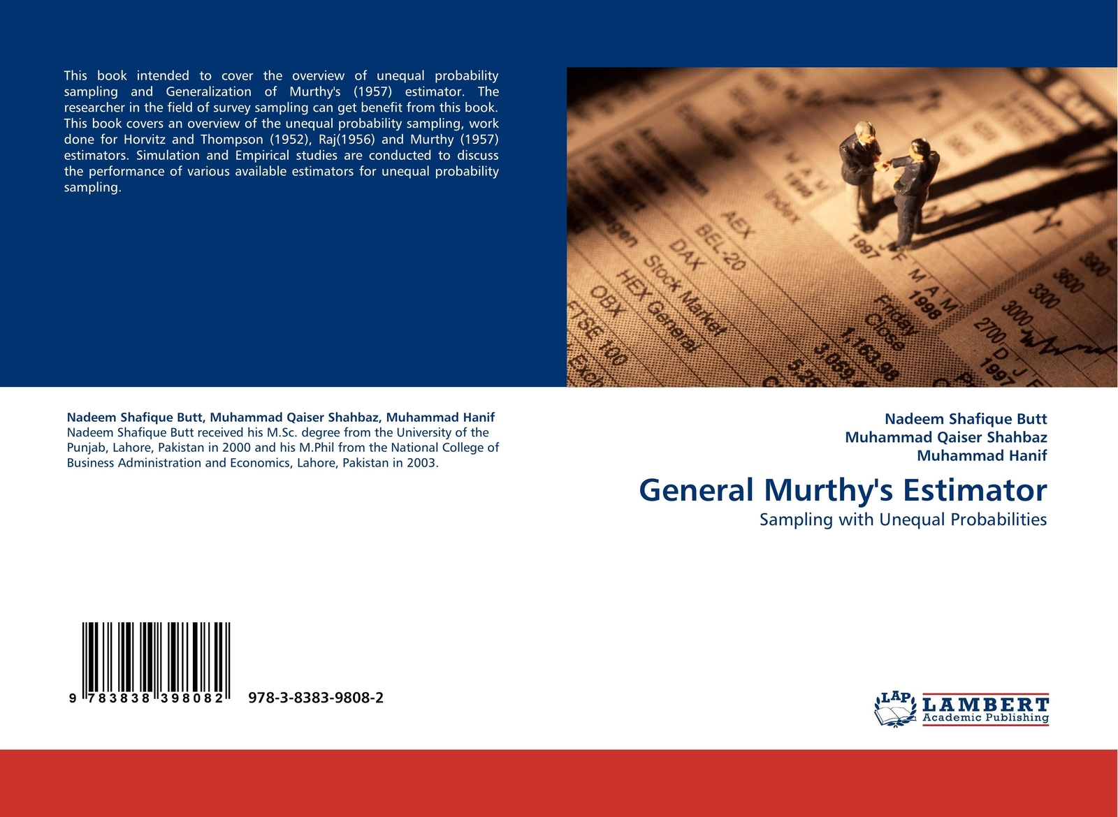 Thumbnail - General Murthy''s Estimator | Sampling With Unequal Probabilities |