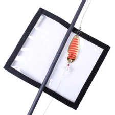 Kylebooker Lure Wraps Two Sizes PVC Clear Window includes 4 Lure Wraps