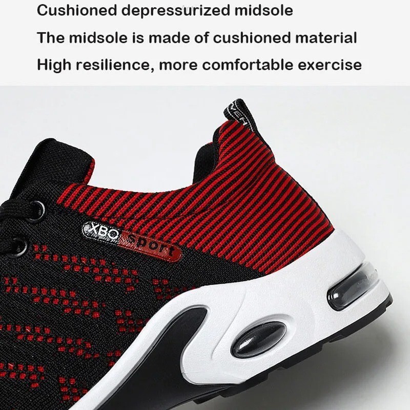 Lightweight Men's Designer Sneakers LaceUp Outdoor Sports Walking