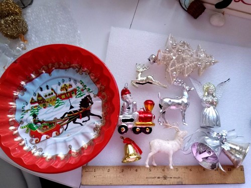 Vintage to New Christmas mixed Ornaments &Crafts Large $12 lots - Picture 21 of 22