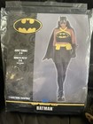 DC Batman BATWOMAN~Cape Belt Mask Leggings Halloween Costume Adult S Cosplay