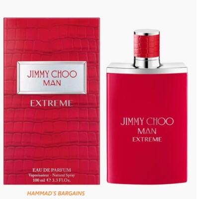 JIMMY CHOO MAN EXTREME EDP 3.3 OZ / 100 ML FOR MEN (NEW IN A BOX) SEALED