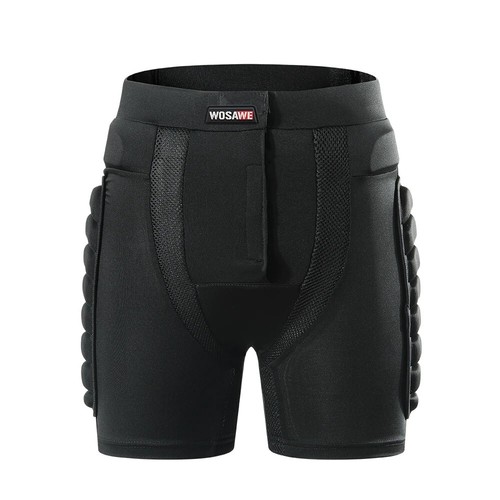 WOSAWE Motorcycle Shorts Skating Hip protector MTB Motocross Hip Paddeds Skiing - Picture 2 of 6