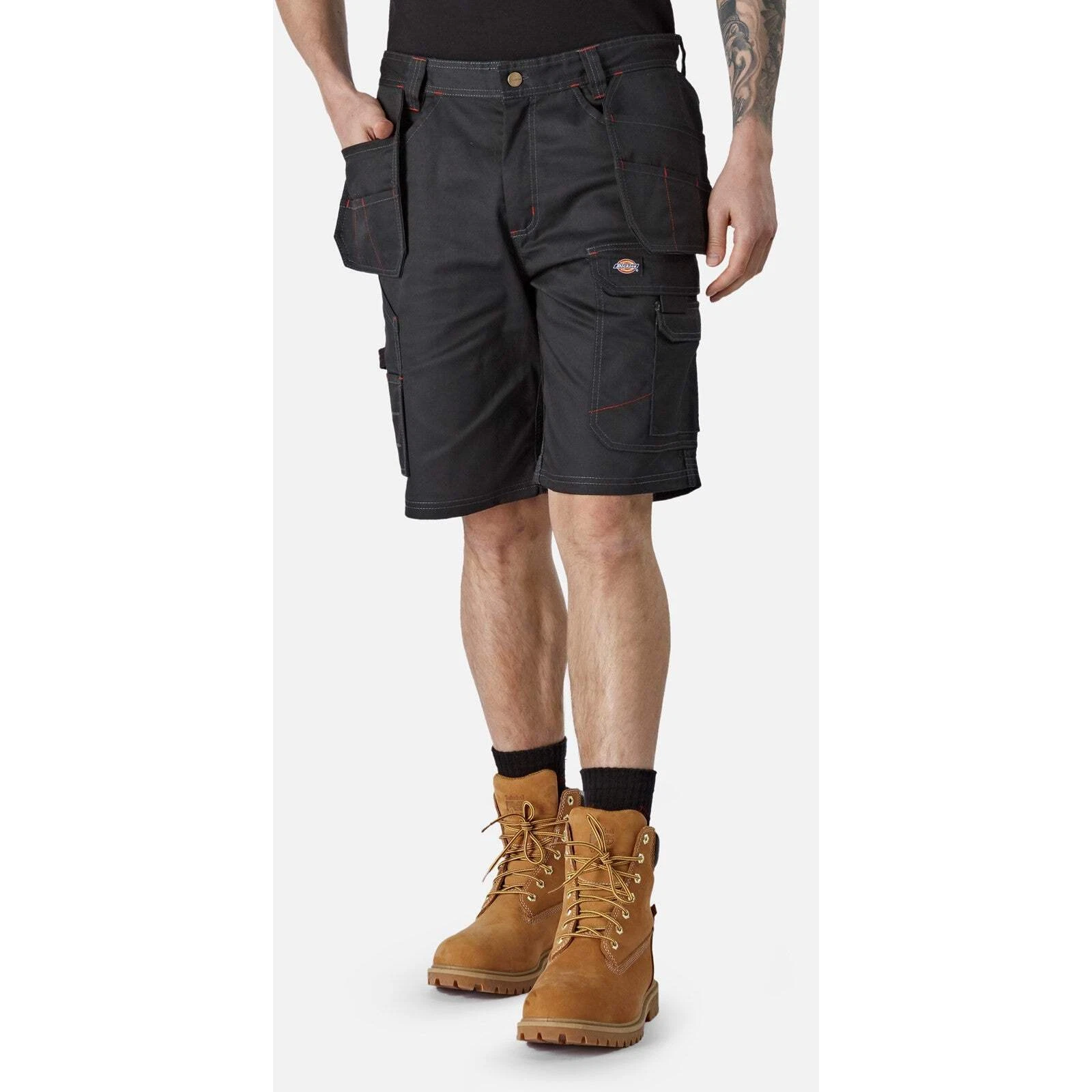 Dickies Mens Redhawk Pro Work Shorts - Black