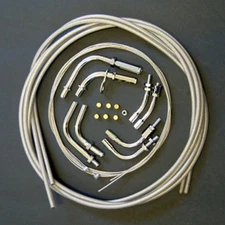 Yamaha V-Star Road Star Braided Dual Throttle Cable Kit 78 Inches by Venhill