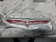 Jeep Compass Rear Liftgate Chrome/Red TrailHawk Nameplate EMBLEM
