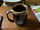 Vintage Hull Pottery Brown Drip Mug 1960s 16oz 5” *no chips or cracks*
