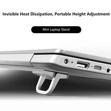 Portable Laptop Stand Adjustable Folding Holder Computer Notebook Desk Riser Bra
