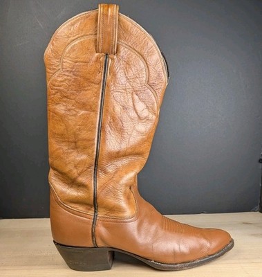 その他 HD Tony Lama #5084 Men Sz 8.5 D Boots Western Cowboy Ranch Cognac