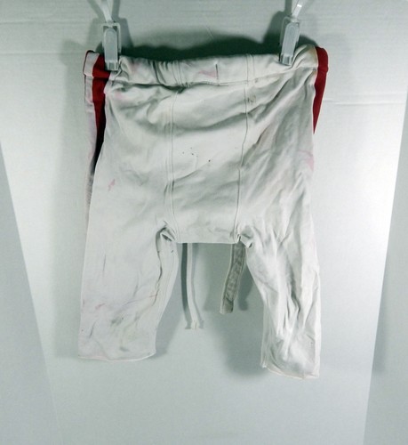 Indiana Hoosiers #26 Game Used White Pants L DP57210 - Picture 2 of 10