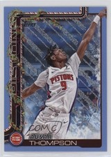 2025-26 Topps Holiday Light Blue & White Glitter Ausar Thompson #H36 2l8