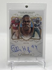 2019 Panini Flawless Charles Haley Hall Of Fame Auto /25 49ers Cowboys 