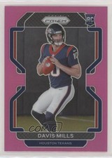 2021 Panini Prizm Rookie Pink Prizm Davis Mills #352 0b2a