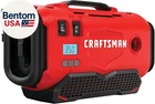 V20 Tire Inflator Portable Air Compressor, Car Air Pump, 3 Modes Tire Pump: Cord