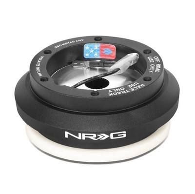 NRG-SRK-110H Racing Style, Steering Wheel Quick Release Short Hub Adapter, 6 ...