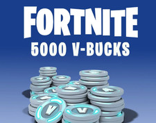 5,000  vbucks Fortnite 