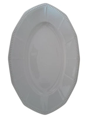Hutschenreuther Plat de Service Ovale Blanc Porcelaine 39x25 cm - Photo 1/3