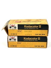 Kodak Kodacolor II Color Negative Film C126-12 Expired Lot Of 2