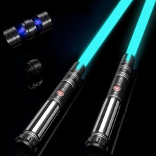 Dueling Lightsaber Toy for Kids and Adults 24 Colors 4 Modes  6 Sounds Type-...