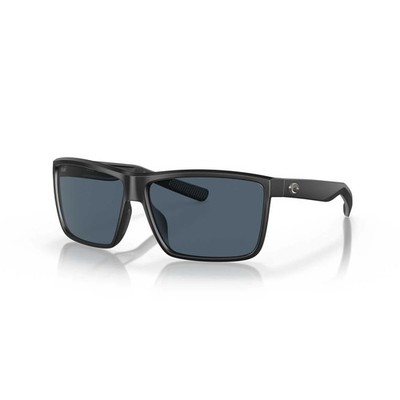 Costa Sunglasses Rinconcito - Matte Black Frame w/ Grey Polarized Polycarb Lens