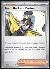 Team Rocket's Proton 177/182 - Destined Rivals Reverse Holo - NM