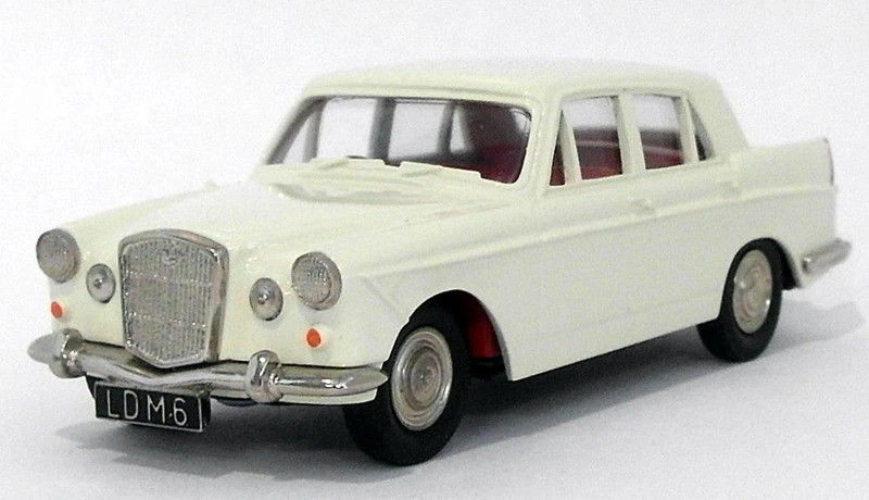 Lansdowne Models 1/43 Scale LDM6 - 1961 Wolseley 6/110 4-Dr Saloon - White - Image 4 of 4