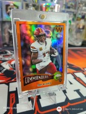 Topps 2025 Chrome Terry McLaurin Washington Commanders Orange /25 Football Card