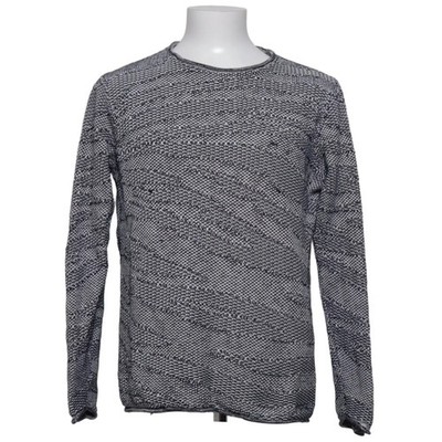 Armani Jeans, Strickpullover, Größe: L, Grau, Baumwolle, Sonstiges #osF