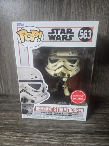 Star Wars Funko Pop Game Stop Exclusive Remnant Stormtrooper #563