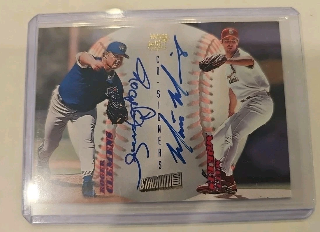 Roger Clemens Baseball Autographed Sports Trading Cards