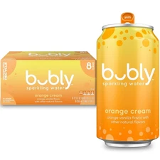 12 Fl Oz Cans (Pack of 8), Orange Creamsicle, Seltzer Water, Zero Sugar & Z