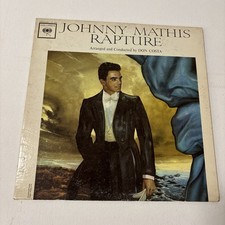 Johnny Mathis &ndash; Rapture - 1962 Mono Vinyl LP Columbia CL 1915 Don Costa, VG+/VG+