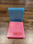 Nintendo NES Video Game Hard Plastic Clamshell Case Lot 2: Blue And Pink Vintage