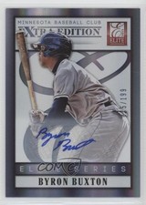 2013 Panini Elite Extra Edition Series Signatures /199 Byron Buxton #1 Auto 1j2