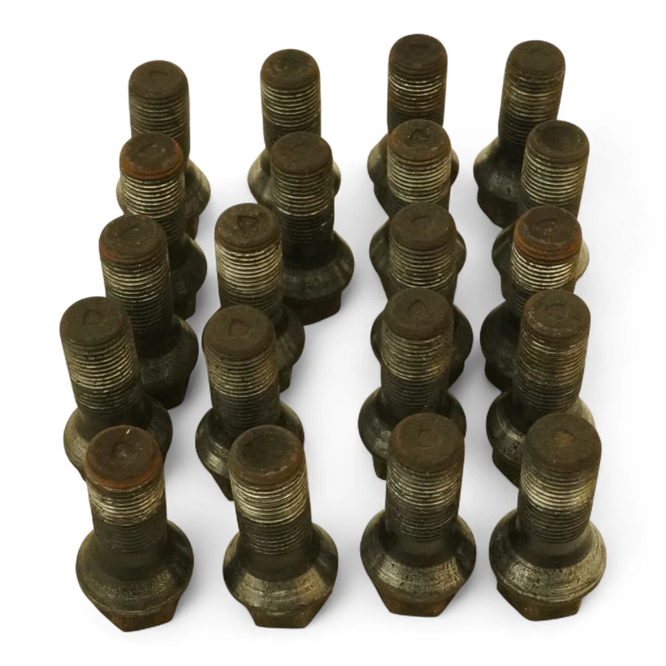 11-17 Bmw X3 F25 Tuercas Tornillos Llanta Rueda Estándar Delantera Trasera Juego De 20 OEM Foto 3 de 4