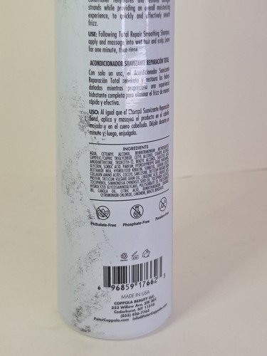 Peter Coppola Legacy Keratin Total Repair Smoothing Conditioner 12oz Textured - Picture 3 of 7