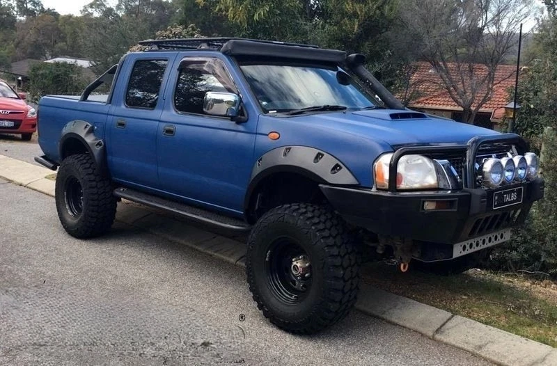 Jungle Flares to suit Nissan Navara D22 1997-2015 Front + Rear Genuine Fit - image 3 of 4