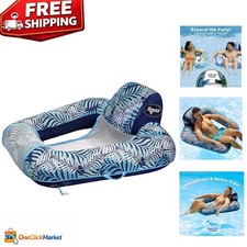 Ergonomic Aqua Pool Float - Zero Gravity Desi...