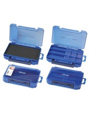 Gamakatsu G-Box 250 Duo Side Fishing Case Slit Foam & Micro Rib - Blue Gamakatsu G-Box 250 Duo Side Fishing Case Slit Foam & Micro Rib - Blue - Image 1